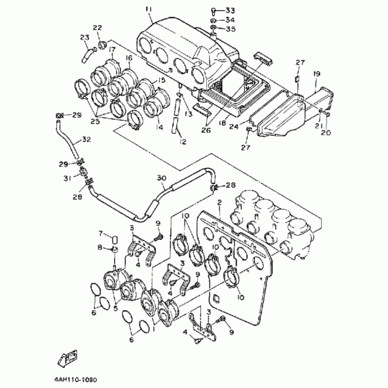 Airbox_Vergaser_Ansaugstutzen_FJ1200_3YA